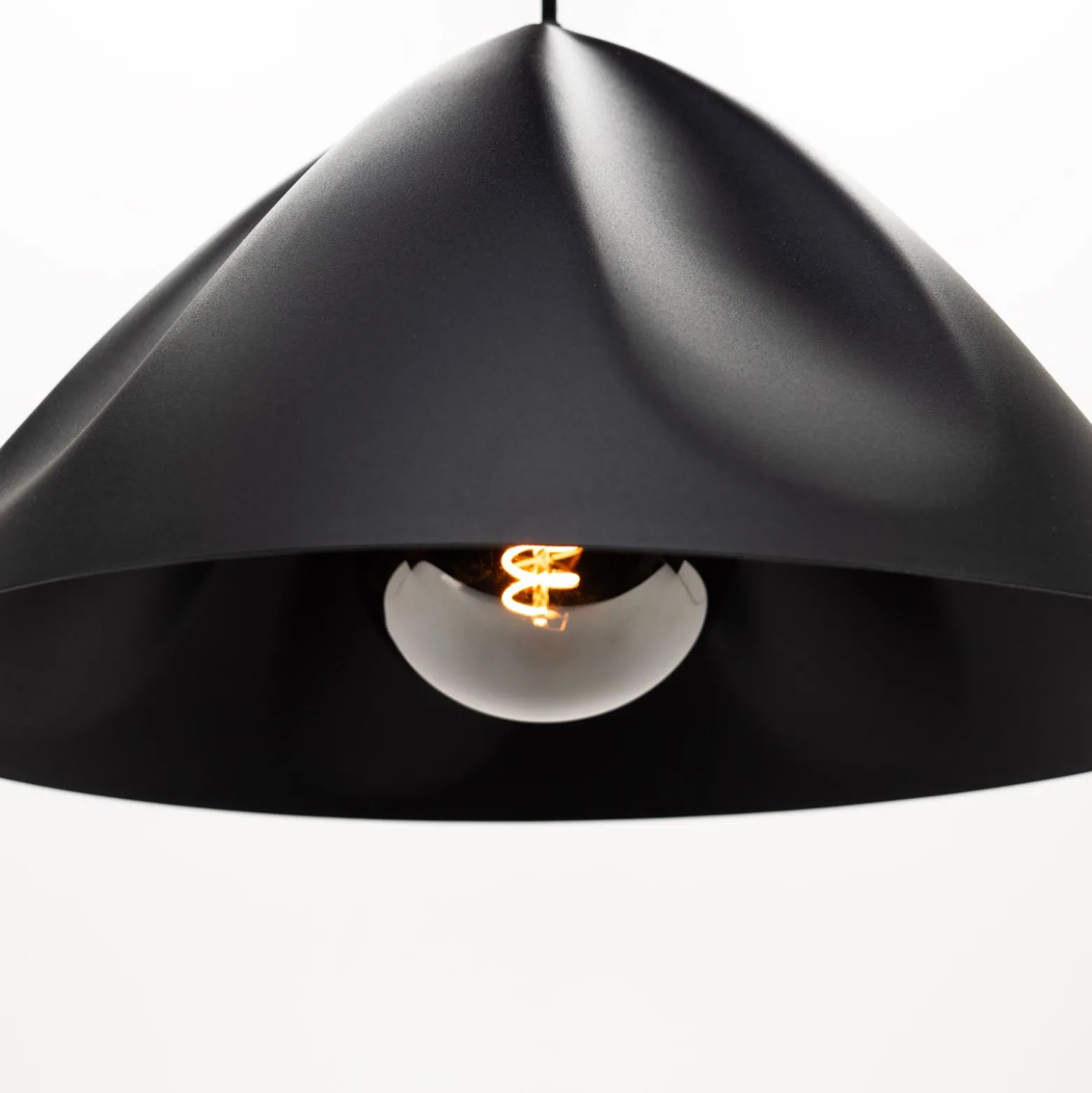Eglo Pendellampa Podere Stål Svart | 425mm - Passande För 1x E27