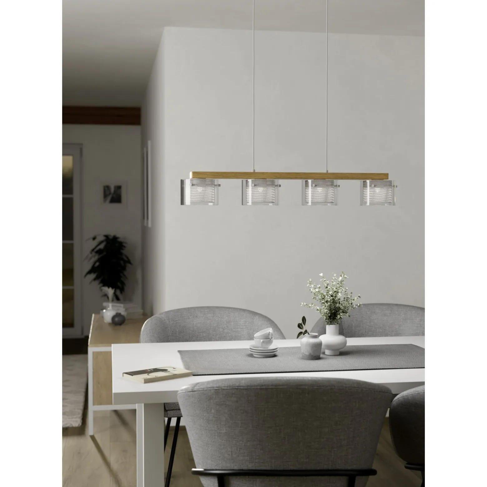 Eglo Pendellampa Portico-Z Stål Vit 3W 550lm - 827-865 Justerbar Vit | Dimbar