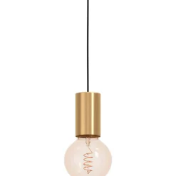 Eglo Pendellampa Pozueta 1 Stål Guld | 65mm - Passande För 1x E27