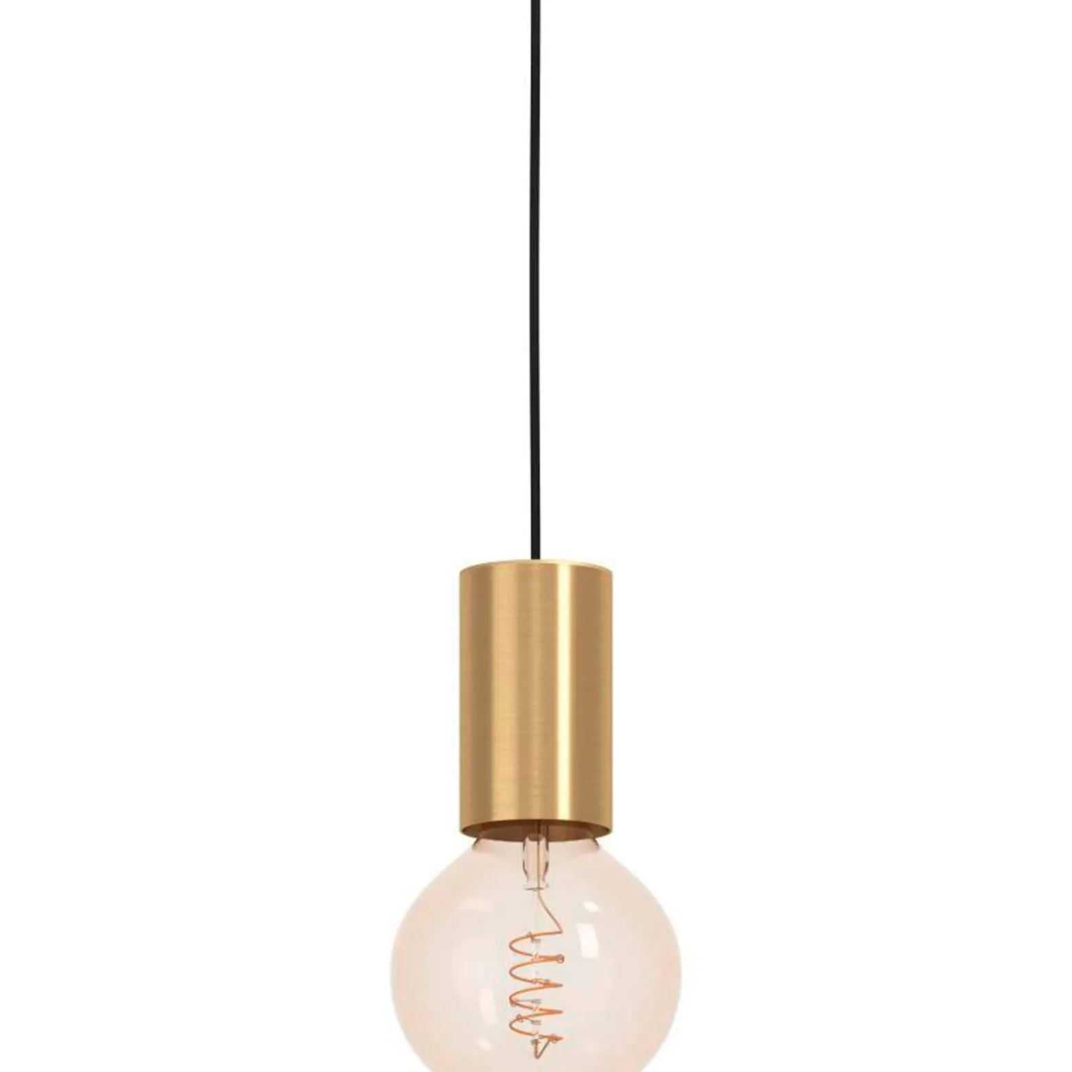 Eglo Pendellampa Pozueta 1 Stål Guld | 65mm - Passande För 1x E27
