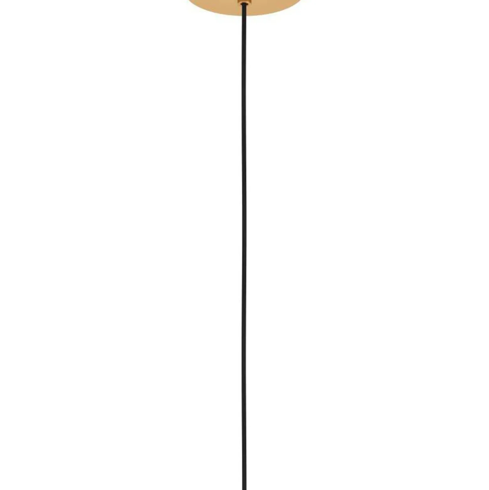 Eglo Pendellampa Pozueta 1 Stål Guld | 65mm - Passande För 1x E27