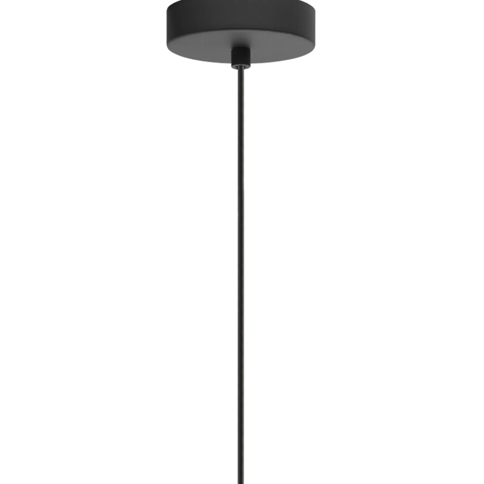 Eglo Pendellampa Roccaforte Stål Svart | 170mm - Passande För 1x E14