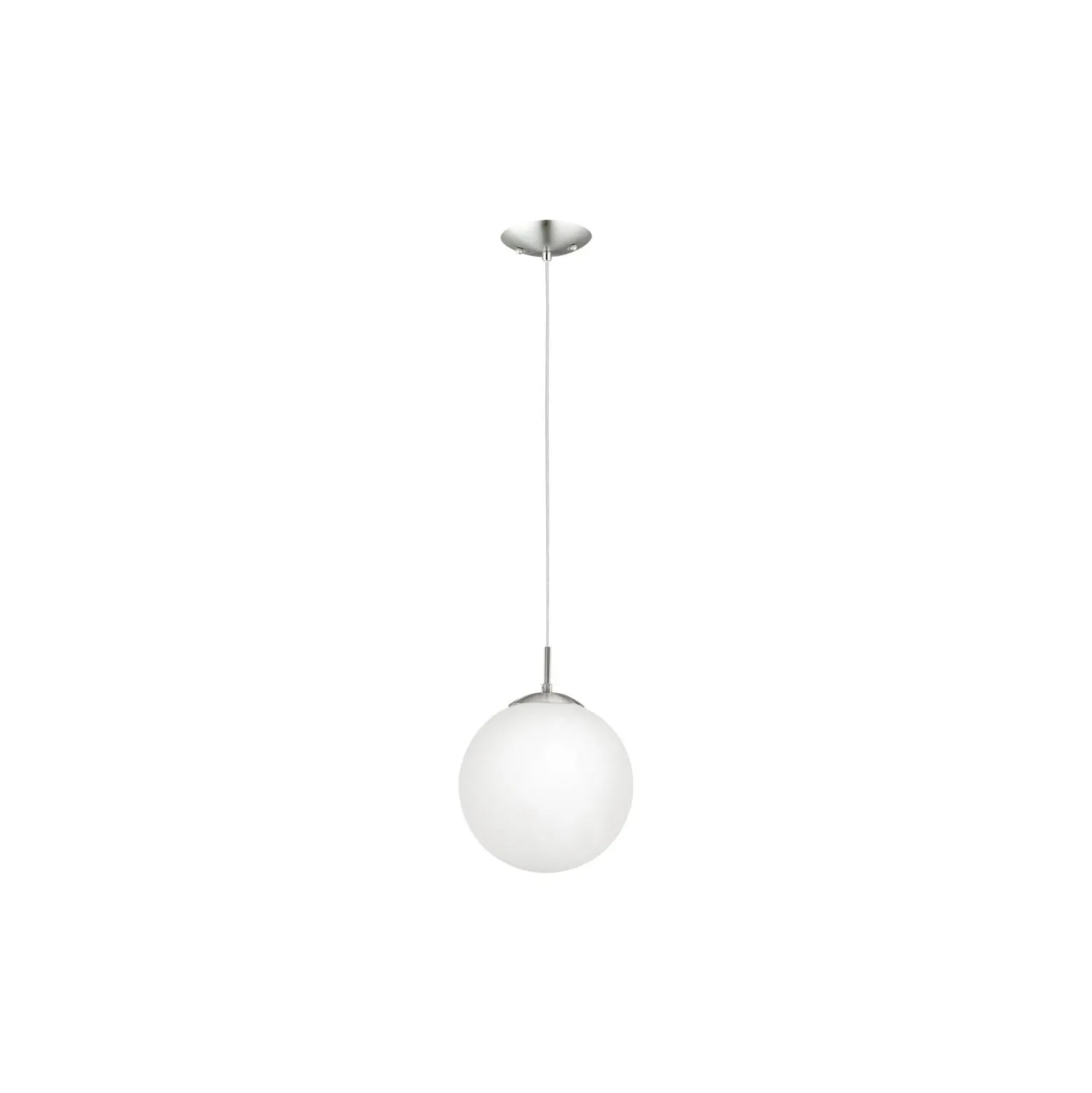 Eglo Pendellampa Rondo Stål Satin Nickel | Passande för E27