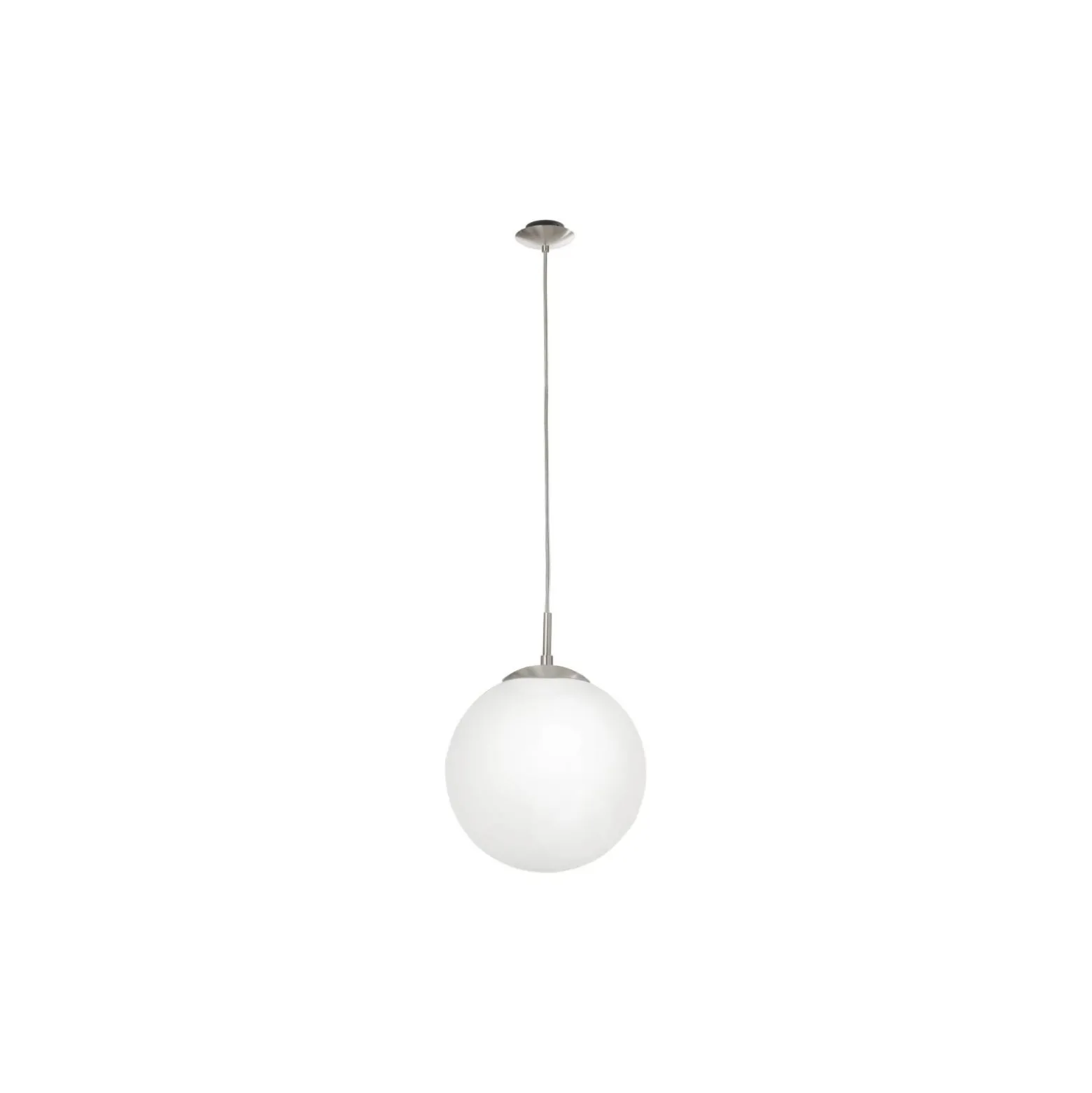 Eglo Pendellampa Rondo Stål Satin Nickel | Passande för E27