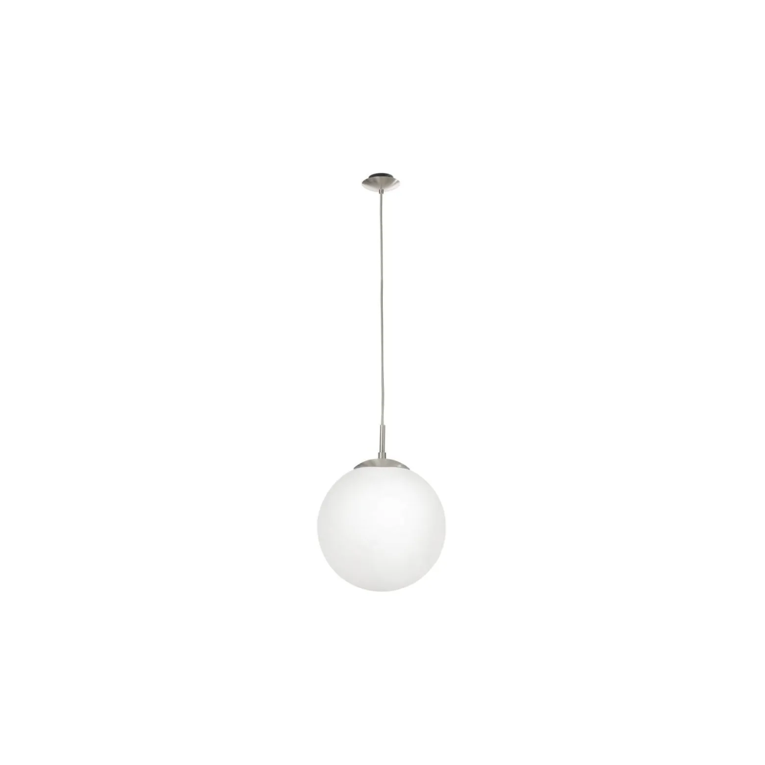 Eglo Pendellampa Rondo Stål Satin Nickel | Passande för E27