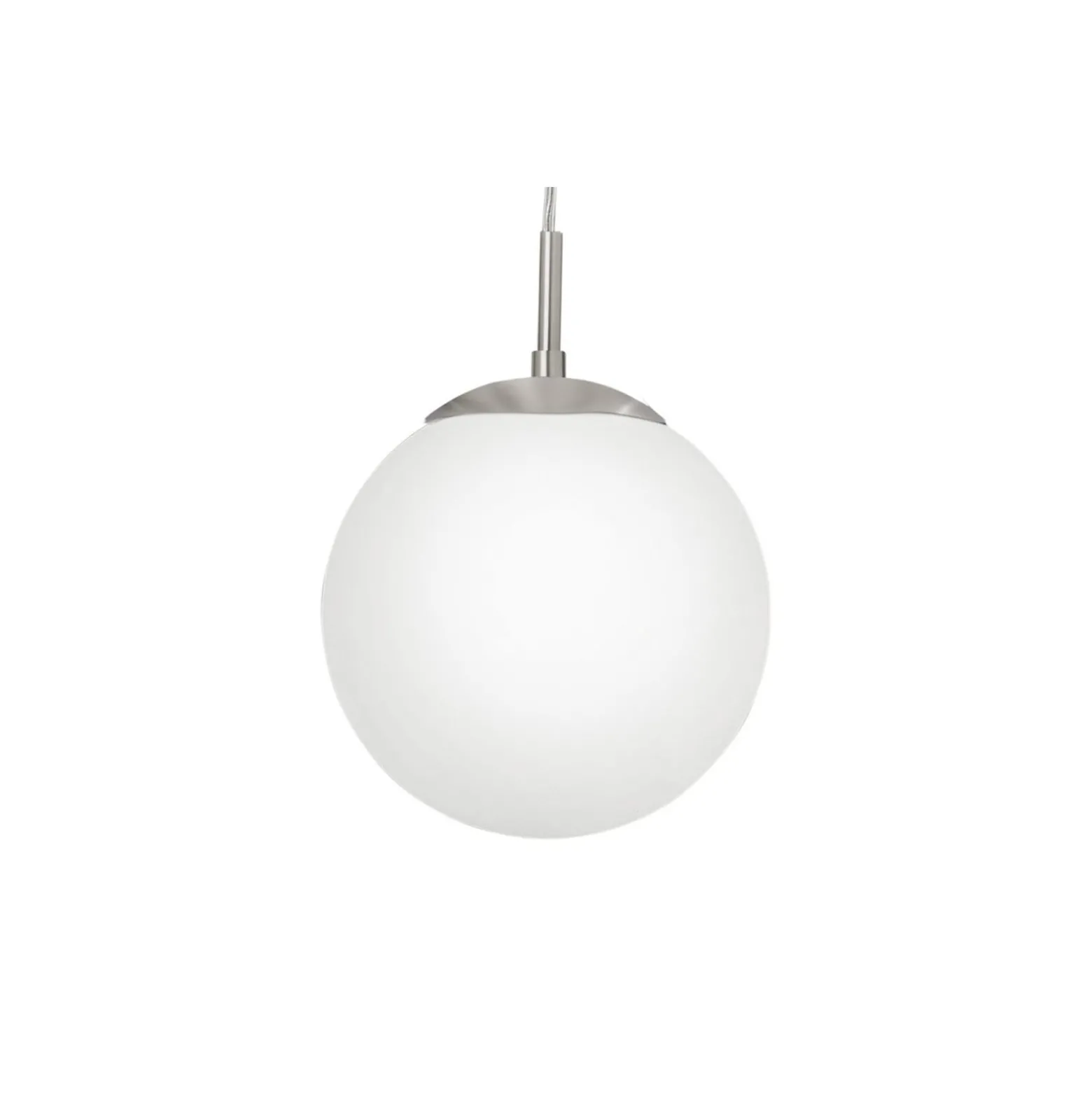 Eglo Pendellampa Rondo Stål Satin Nickel | Passande för E27