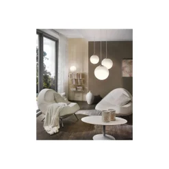 Eglo Pendellampa Rondo Stål Satin Nickel | Passande för E27