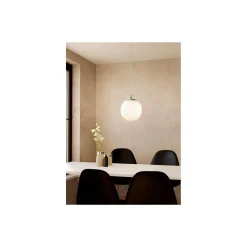 Eglo Pendellampa Rondo Stål Satin Nickel | Passande för E27