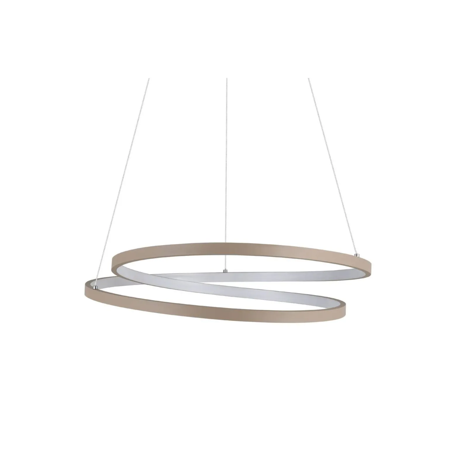 Eglo Pendellampa Ruotale Stål Sandig 36W 4500lm - 830 Varm Vit
