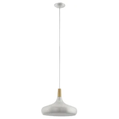 Eglo Pendellampa Sabinar Stål Silver | 400mm - Passande För 1x E27