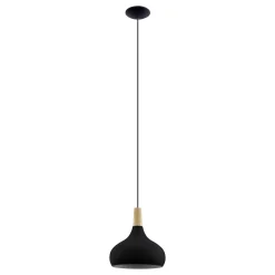 Eglo Pendellampa Sabinar Stål Svart | 280mm - Passande För 1x E27
