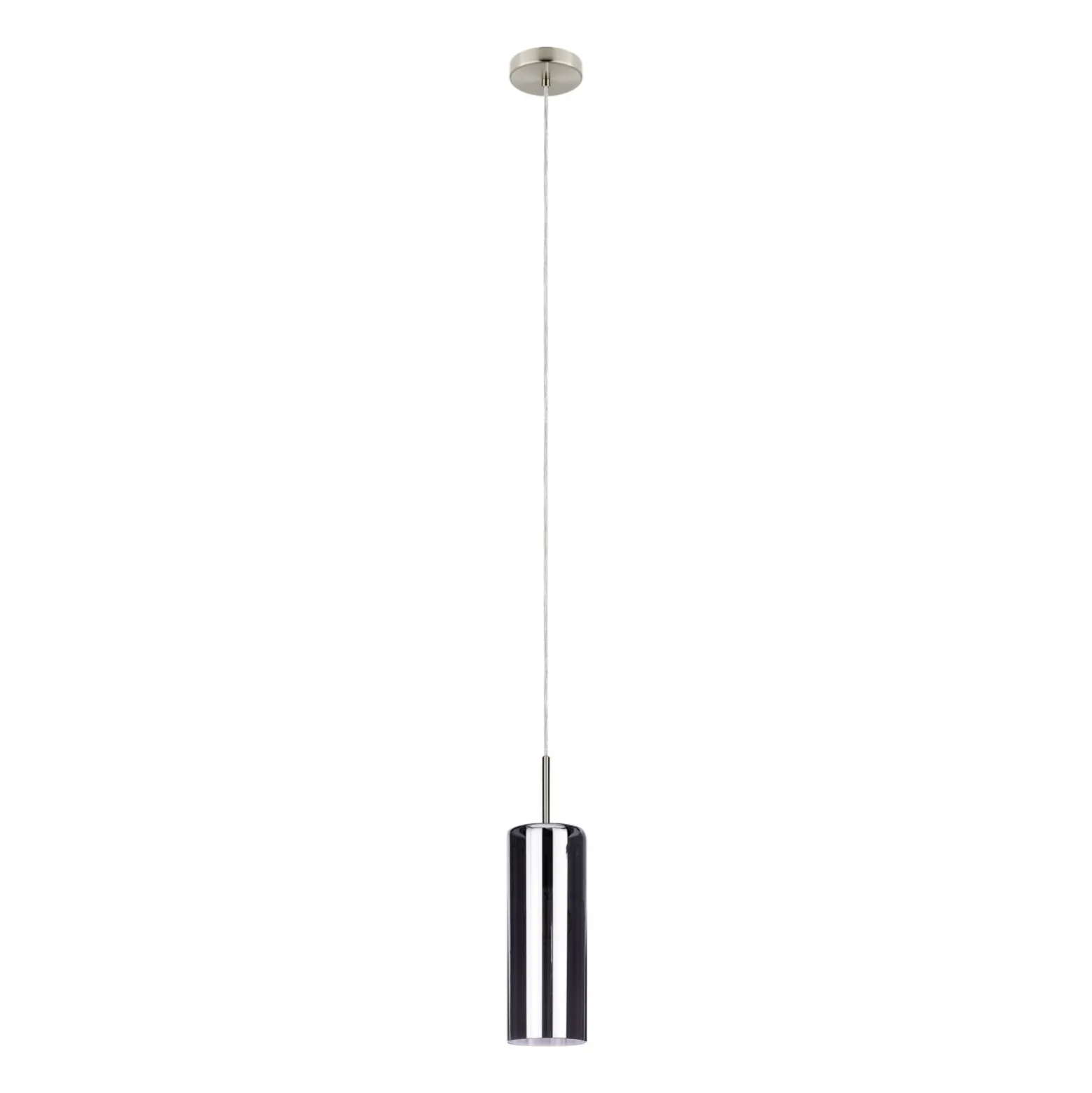 Eglo Pendellampa Selvino Stål Smoke | 100mm - Passande För 1x E27