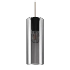 Eglo Pendellampa Selvino Stål Smoke | 100mm - Passande För 1x E27