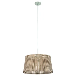 Eglo Pendellampa Sendero Stål Grå | 450mm - Passande För 1x E27