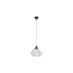Eglo Pendellampa Tarbes Svart | IP20 - Passande för 1x E27