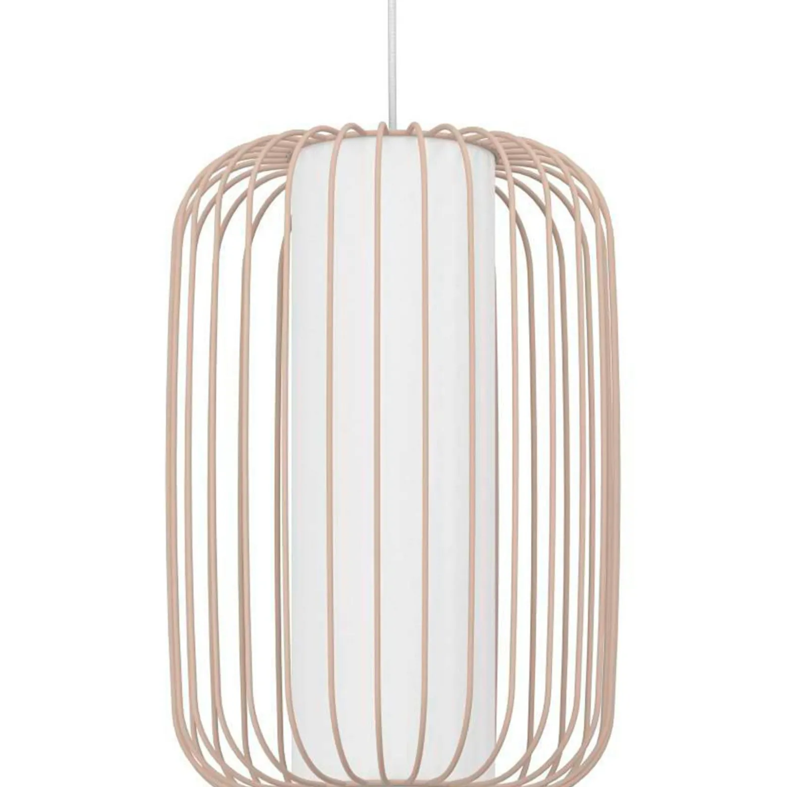 Eglo Pendellampa Terrarosa Stål Beige | 240mm - Passande För 1x E27