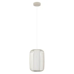 Eglo Pendellampa Terrarosa Stål Beige | 240mm - Passande För 1x E27