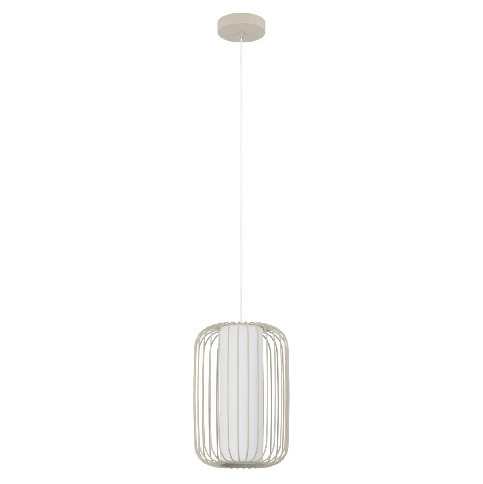 Eglo Pendellampa Terrarosa Stål Beige | 240mm - Passande För 1x E27