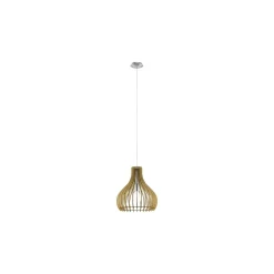 Eglo Pendellampa Tindori Stål Satin Nickel | IP20 - Passande för 1x E27