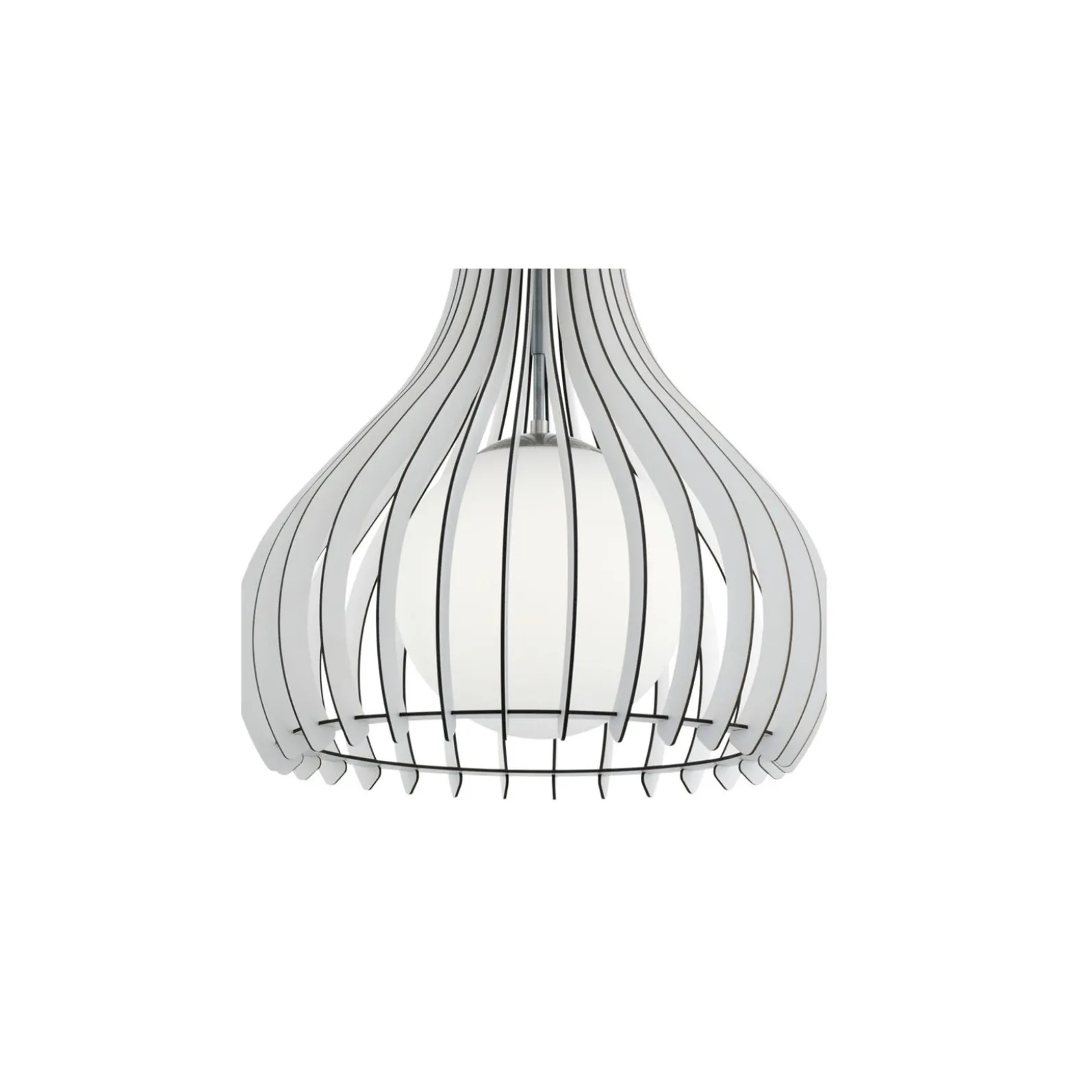 Eglo Pendellampa Tindori Stål Satin Nickel | IP20 - Passande för 1x E27