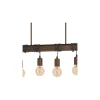 Eglo Pendellampa Townshend 4 Stål Brun | IP20 - Passande för 4x E27