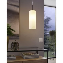 Eglo Pendellampa Troy 3 Stål Vit | 110mm - Passande För 1x E27