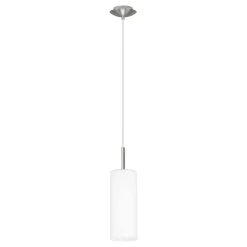 Eglo Pendellampa Troy 3 Stål Vit | 110mm - Passande För 1x E27