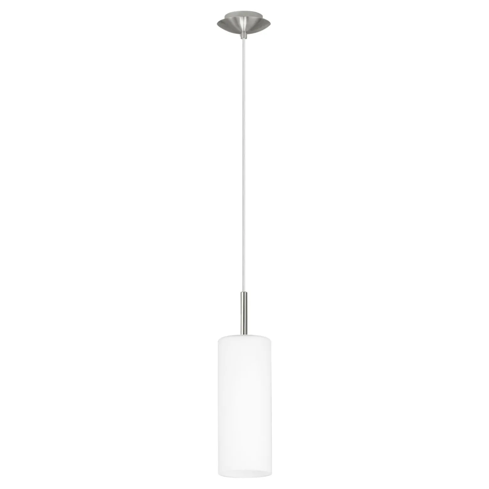 Eglo Pendellampa Troy 3 Stål Vit | 110mm - Passande För 1x E27