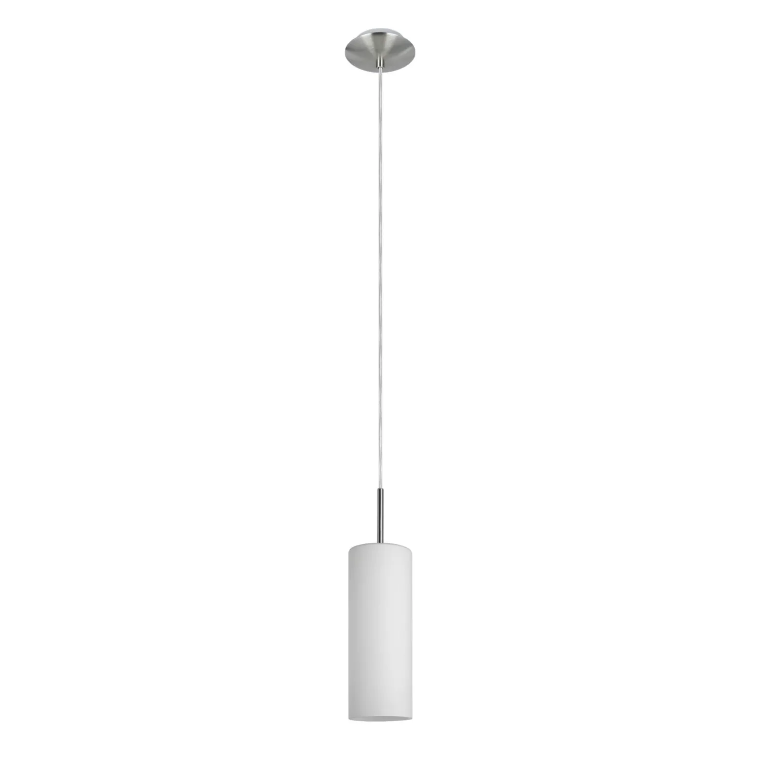 Eglo Pendellampa Troy 3 Stål Vit | 110mm - Passande För 1x E27