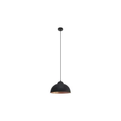 Eglo Pendellampa Truro 2 Stål Svart Koppar | IP20 - Passande för 1x E27