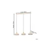 Eglo Pendellampa Valdiola Stål Slipad | IP20 - Passande för 3x E27