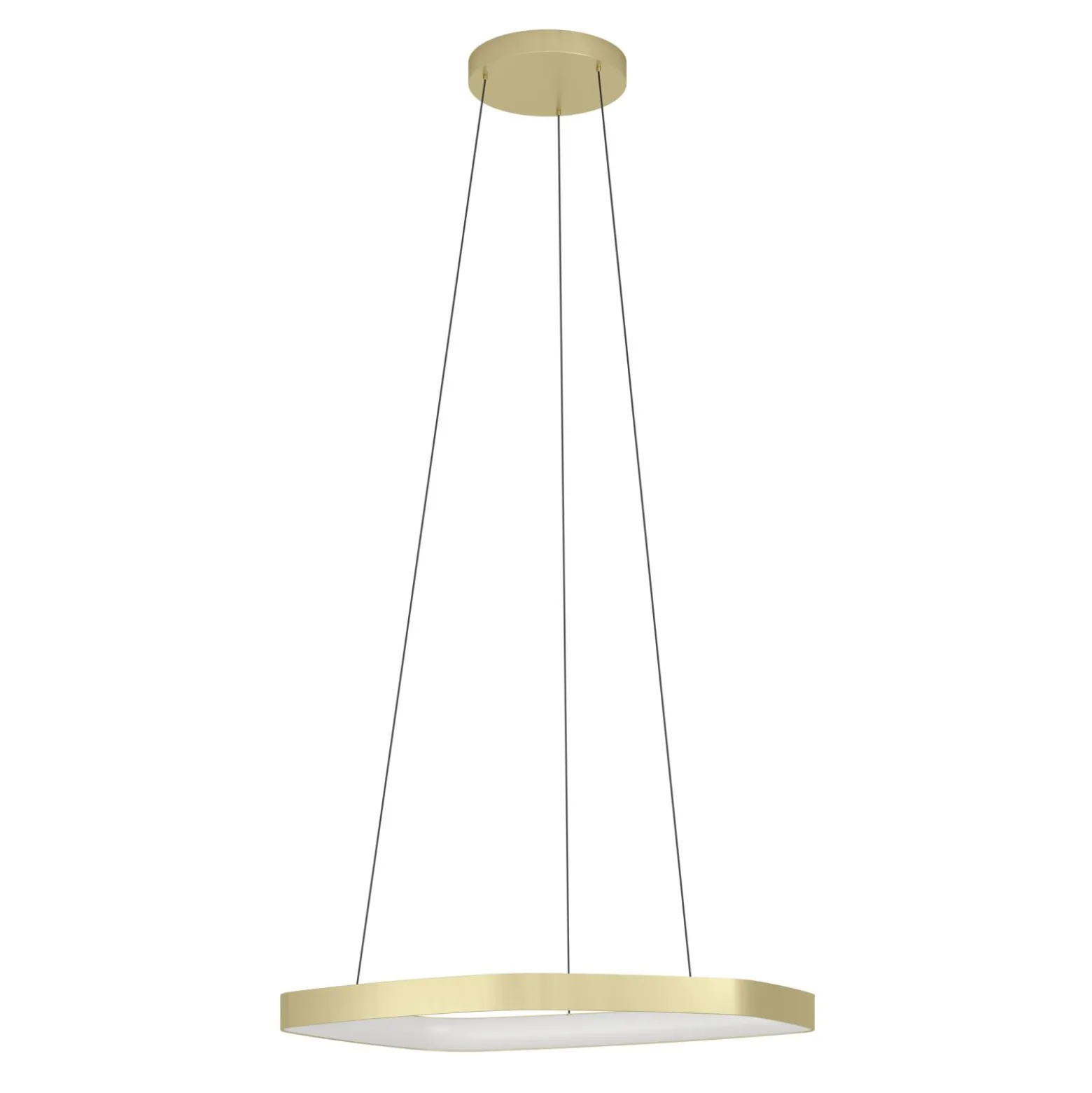 Eglo Pendellampa Vallerosa Aluminium Guld 25W 3000lm - 830 Varm Vit | 580mm - Dimbar