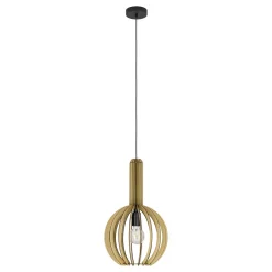 Eglo Pendellampa Velasco Stål Svart | 310mm - Passande För 1x E27