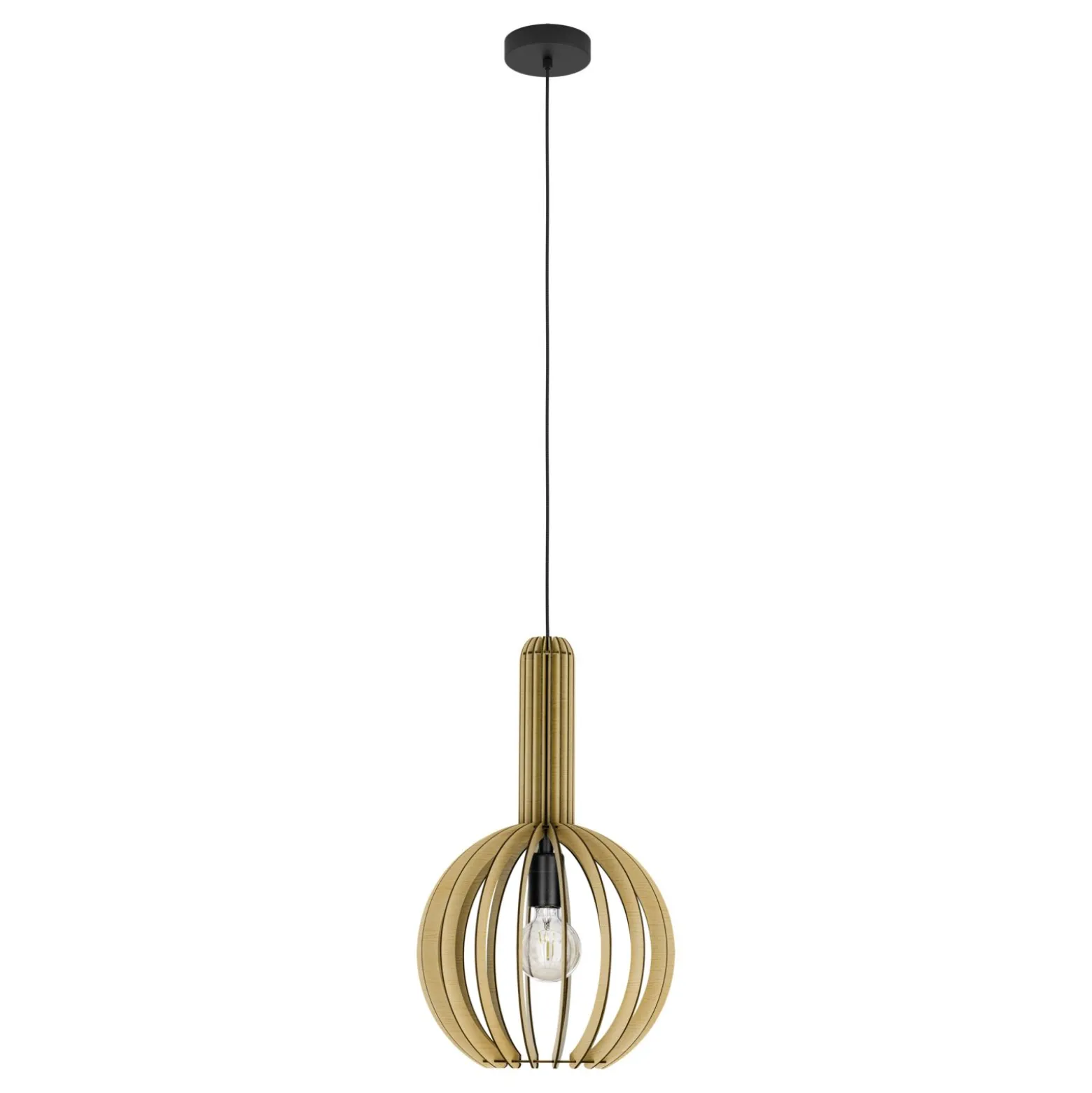 Eglo Pendellampa Velasco Stål Svart | 310mm - Passande För 1x E27