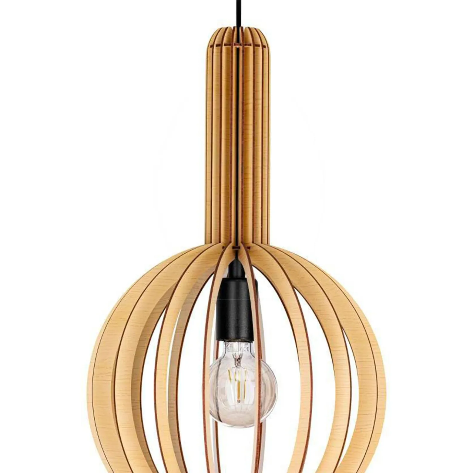Eglo Pendellampa Velasco Stål Svart | 310mm - Passande För 1x E27