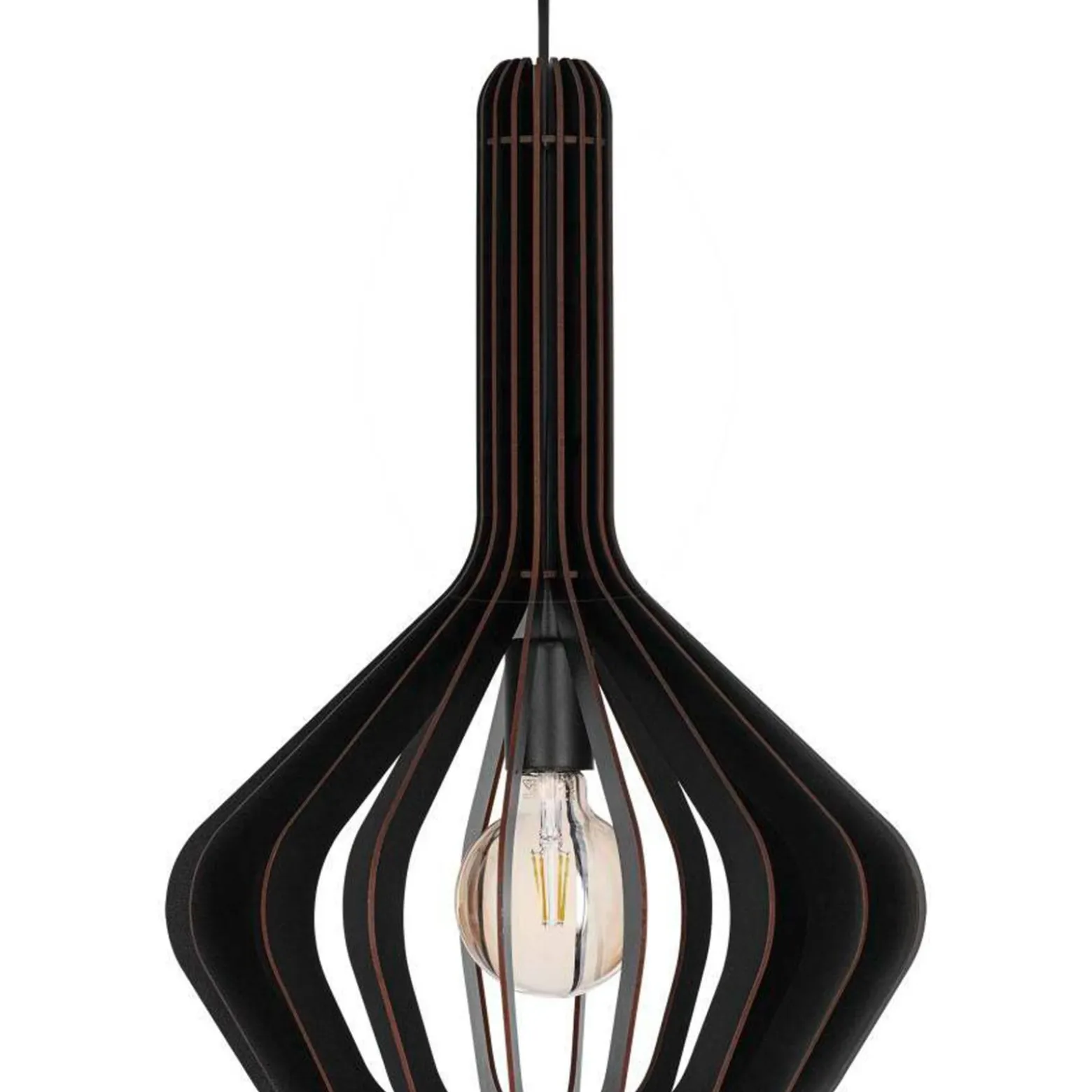 Eglo Pendellampa Velasco Stål Svart | 380mm - Passande För 1x E27
