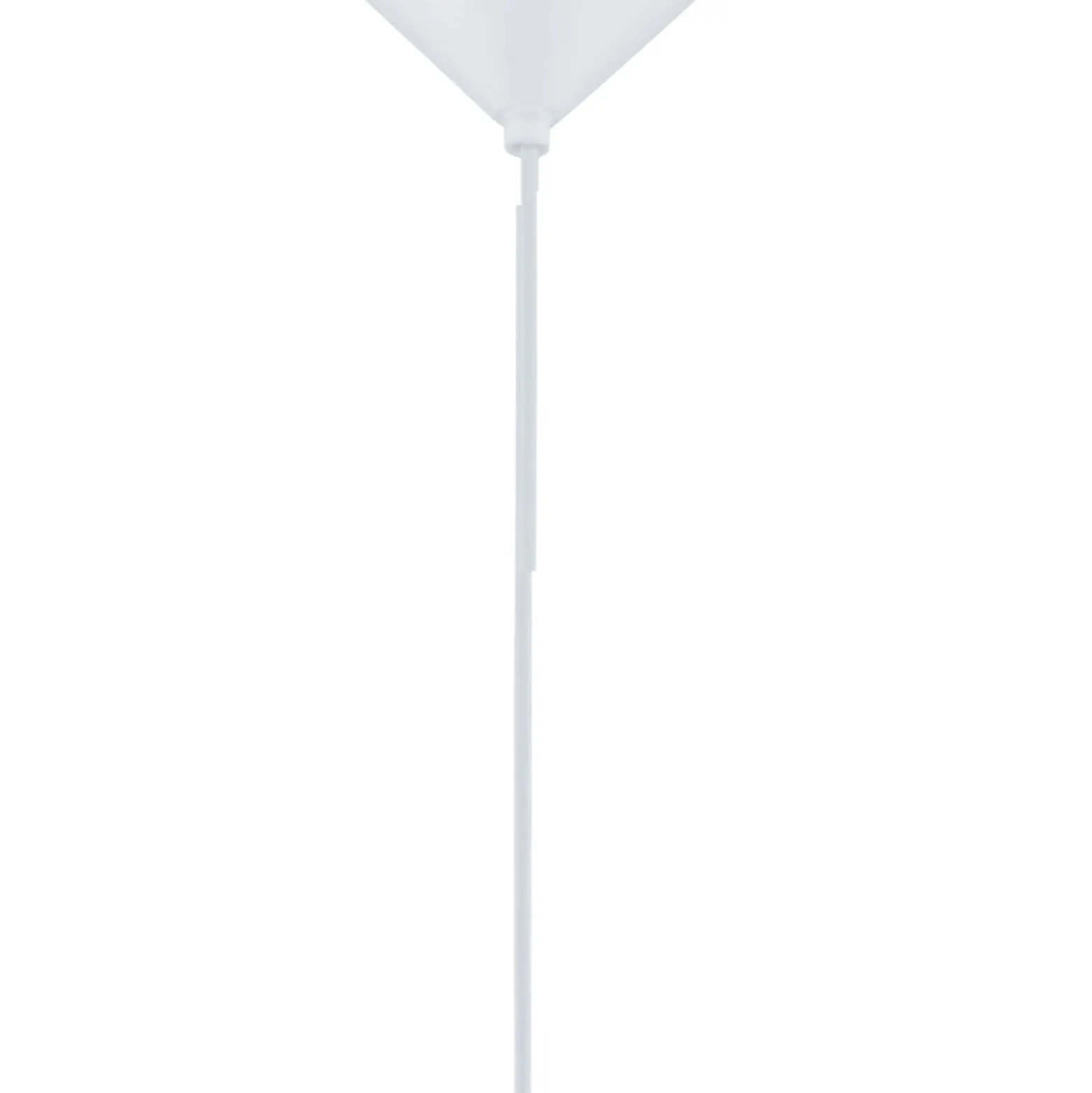 Eglo Pendellampa Vetro Plast Vit | 350mm - Passande För 1x E27