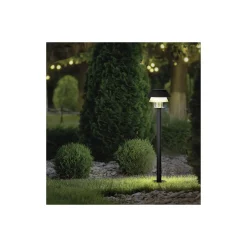 Eglo Piedestallampa Chiappera Stål Svart | 330mm - IP54 - Passande för 1x E27