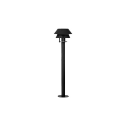 Eglo Piedestallampa Chiappera Stål Svart | 330mm - IP54 - Passande för 1x E27