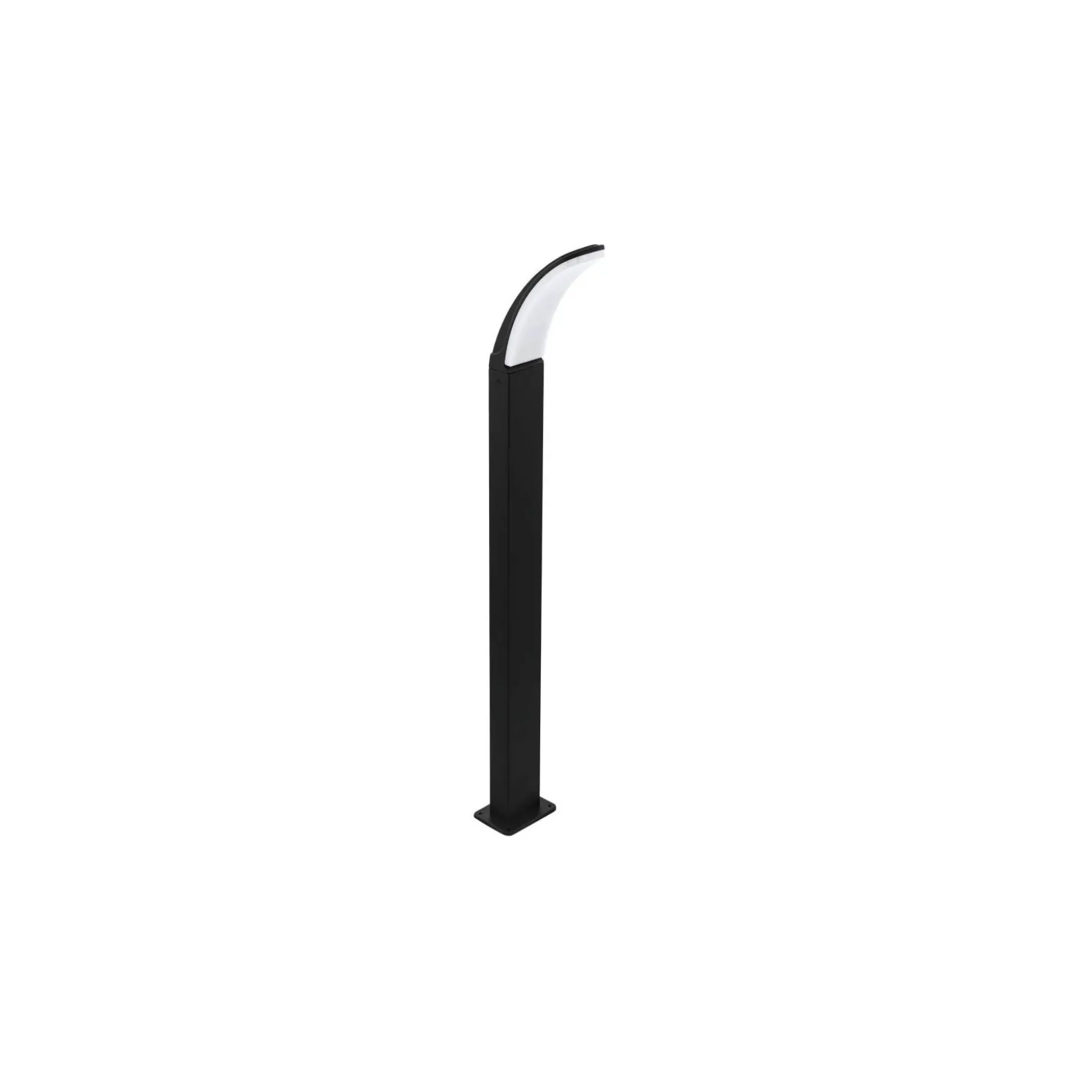 Eglo Piedestallampa Fiumicino Utomhus Aluminium Svart 11.5W 1200lm - 830 Varm Vit