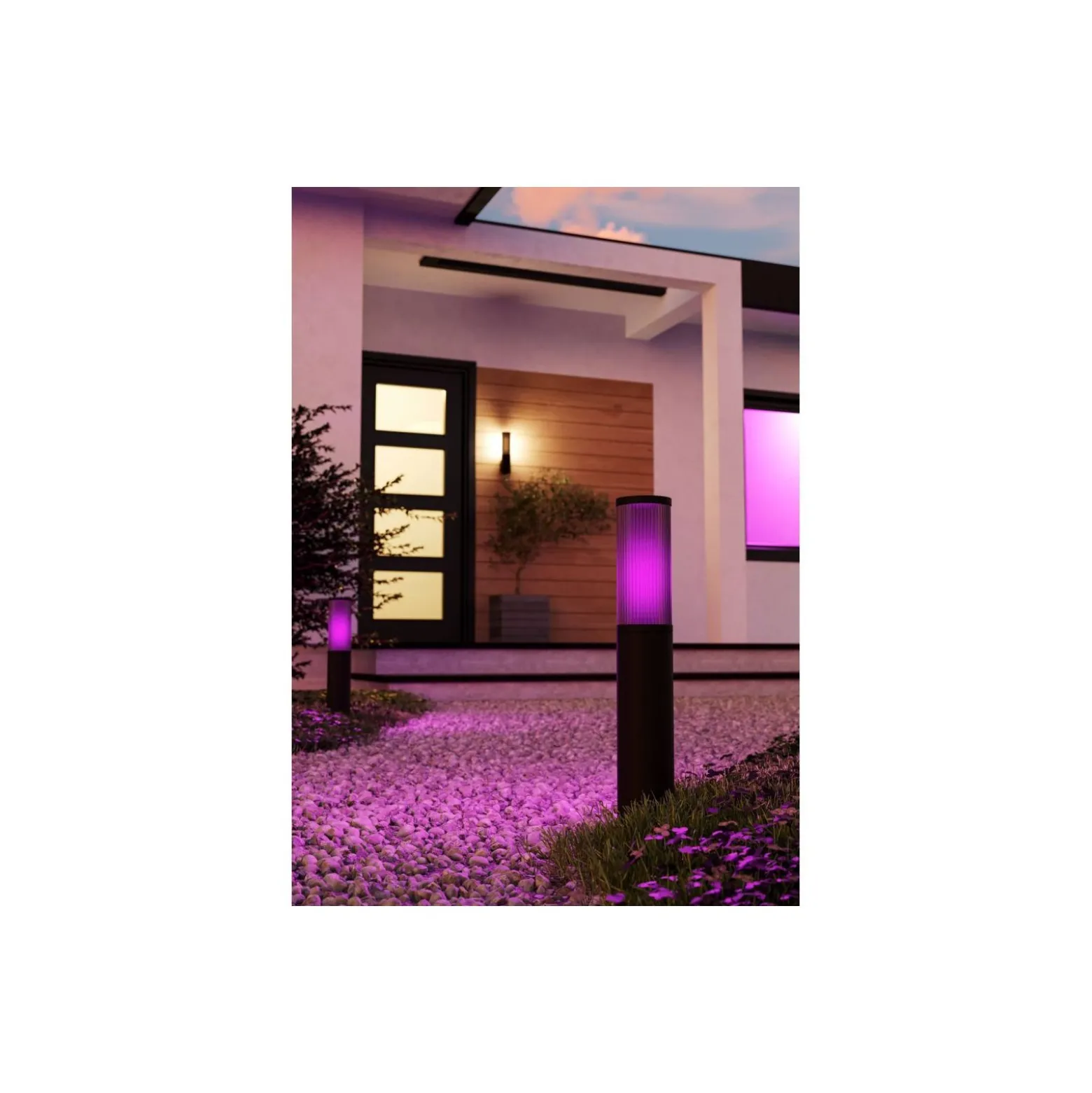 Eglo Piedestallampa Salle Utomhus Aluminium Svart | Passande för E27