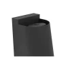 Eglo Piedestallampa Stagnone Utomhus Stål Svart 4.6W 400lm - 830 Varm Vit | Passande för GU10