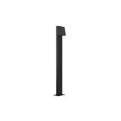 Eglo Piedestallampa Stagnone Utomhus Stål Svart 4.6W 400lm - 830 Varm Vit | Passande för GU10