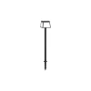 Eglo Spik Ljus Altilia Solar Svart 7W 790lm - 830 Varm Vit | IP65 - Rörelsesensor