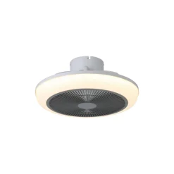 Eglo Takfläkt Sayulita 1 ABS Vit 20.8W 820lm - 827-865 Justerbar Vit | Dimbar