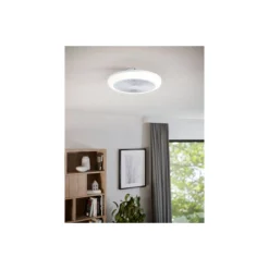 Eglo Takfläkt Sayulita 1 ABS Vit 25.3W 820lm - 827-865 Justerbar Vit + RGB | Dimbar