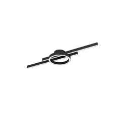 Eglo Taklampa Amandolo Stål Svart 23.5W 2850lm - 827-865 Justerbar Vit + RGB | Dimbar