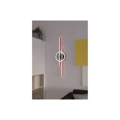 Eglo Taklampa Amandolo Stål Svart 23.5W 2850lm - 827-865 Justerbar Vit + RGB | Dimbar