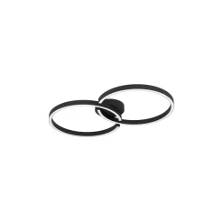 Eglo Taklampa Amandolo Stål Svart 19.5W 2400lm - 827-865 Justerbar Vit + RGB | Dimbar