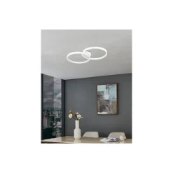 Eglo Taklampa Amandolo Stål Vit 19.5W 2400lm - 827-865 Justerbar Vit + RGB | Dimbar